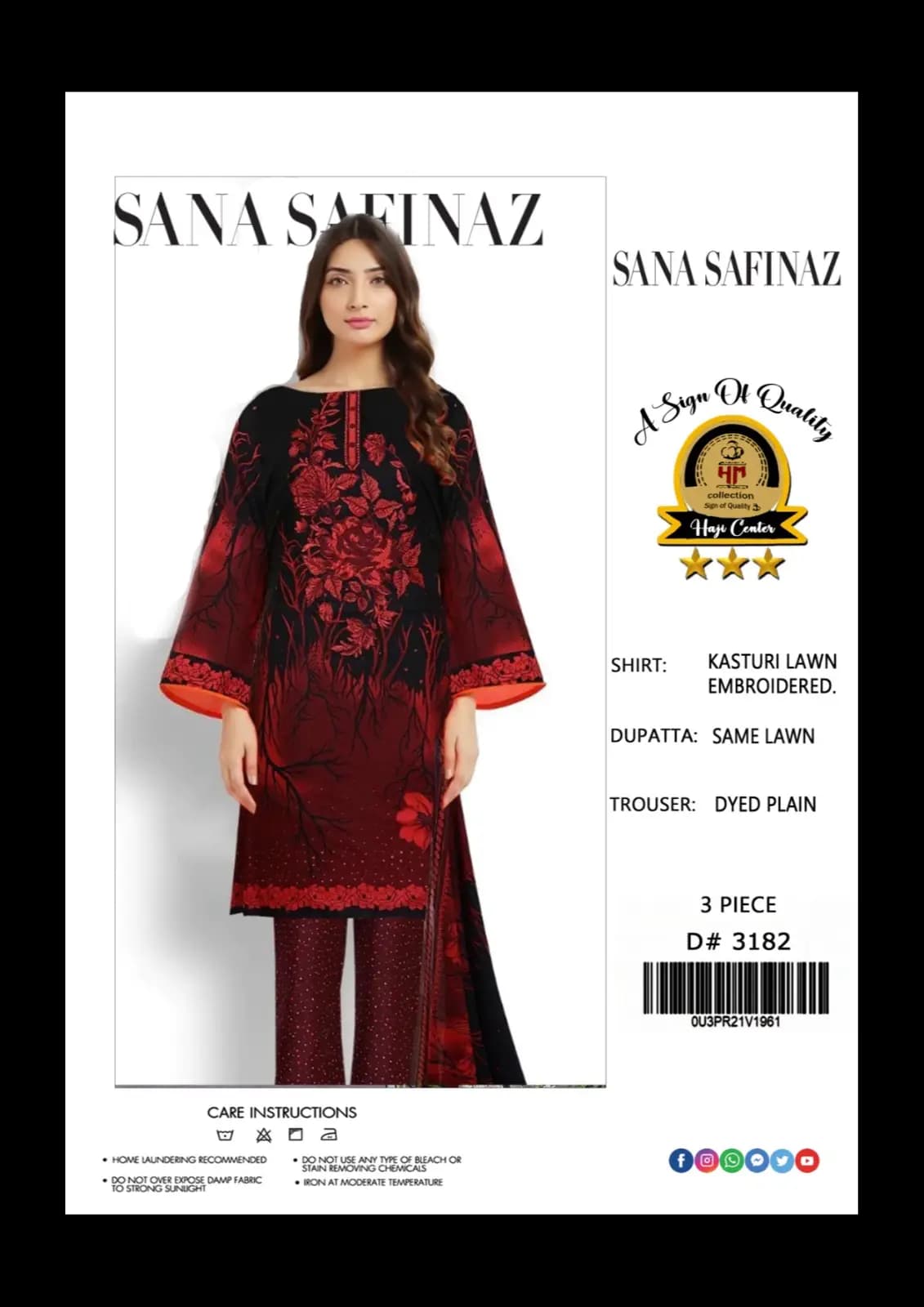 Brand : Sana Safinaz